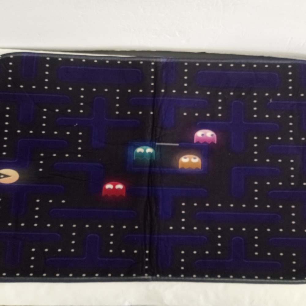 Pac-man Rug or Hang on the Wall for Decor 24" x 29"